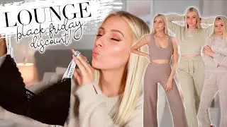 LOUNGE try-on haul 🖤 HUGE black friday discounts!!