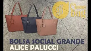 BOLSA ALICE PALUCCI SAFFIANO PROMOÇÃO CLASSEBAG