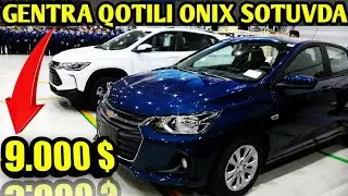 GENTRA QOTILI ONIX SOTUVDA, ONIXGA TO'LOVLAR BOSHLANDI, UZAVTO MOTORS ONIXGA TO'LOVLARNI BOSHLADI