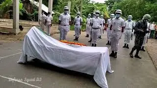 Military Funeral - Guard of Honor to Bangladesh Navy Officer ║নৌবাহিনী কর্মকর্তাকে গার্ড অব অনার