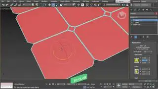 Моделирование плитки с помощью модификатора Clone (Tile modeling with the Clone modifier)