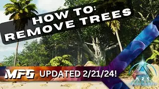 How To Remove Trees Ark Survival Ascended Updated After Patch For Pc