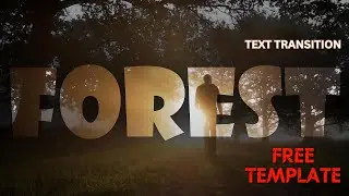 Free Filmora Template | Cinematic Text Animation | Filmora 13 Template | Filmora Wondershare