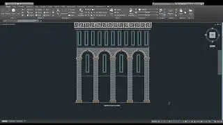 LAW college Front Elevation l Front Elevation design in autocad l Explore AutoCAD l Front Elevation
