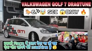 😱best dragtune 🤯 Valkswagen golf 7 car parking multiplayer 2  | 6sec dragtune