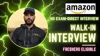Amazon Final Walkin Interview | Onspot Offer Letter | Amazon Off Campus Placement | Amazon Jobs 2023