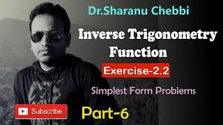Inverse Trigonometric Functions I  Simplest Form Problem I Exercise 2.1 I Class 12 NCERT I One Short