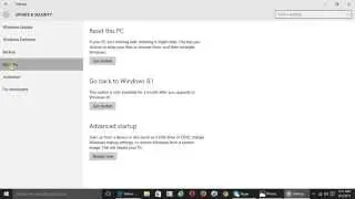 How to go back to windows 8 1 from windows 10