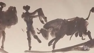 PICASSO, CORRIDA in Céret [MAMC] 1953