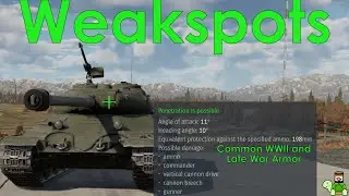 Weakspots! Destroy WWII Tanks - BeanTurtle's Guide to War Thunder Ep. 2