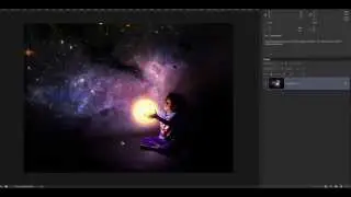 Como se hizo la foto: Soñando con ser Estrella www.fotosimposibles.com