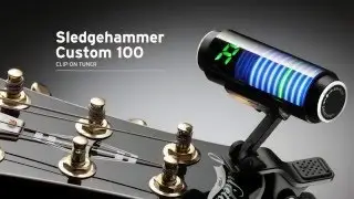 L'accordeur à pince KORG Sledgehammer Custom 100 (vidéo de la boite noire)