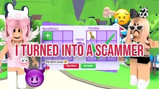 I Became An Adopt Me Scammer For 24 HOURS! (Roblox)