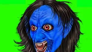 Green Screen ghost cartoon video.Ghost Animation green screen video effect. Cartoon maker.