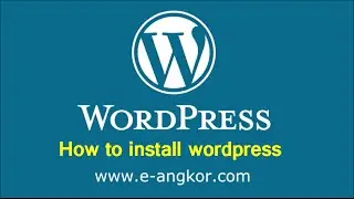 How to install wordpress in localhost with wampserver - lesson 1