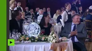Vladimire Poutine et un enfant Russe parle du burkina