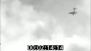 1943 год. Немцы бомбят район Невеля (Псковская обл.)