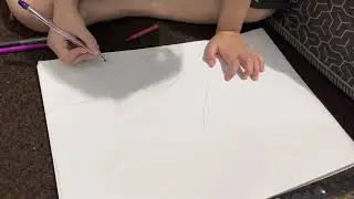 Tutorial Anak belajar gambar siput