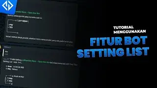 Tutorial Menggunakan Fitur Setlist - Bot WhatsApp