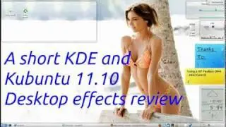 Kubuntu 11.10 effects review