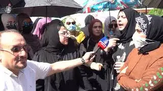احتجاجات للمحاضرين المجانيين للمطالبة بالاستنثناء على رابط العقود الخاص بمحافظة صلاح الدين