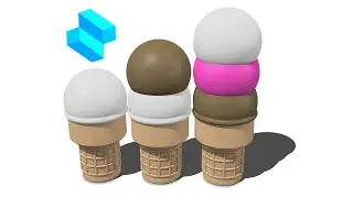 Ice Cream Cone Tutorial for [ Shapr3D ]