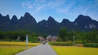 中国广西土豪村，你以为是个镇，其实是一个村，赶集天人山人海，走近一看才发现不简单，洛阳镇，都川村，川山镇