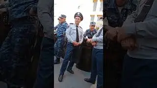 На площади Республики в Ереване 22.09.2023