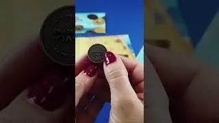 Золото магнитного моря! Спонсорские магнеты.  #игрушки #магнеты #сокровища #монеты