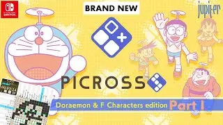 Brand New! Picross S Doraemon & F Characters edition - Full Game - Part 1 - Nintendo Switch
