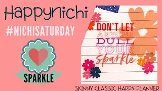 Skinny Classic Happy Planner | Happynichi | NichiSaturday 