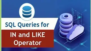 MySQL LIKE and IN Operator | how to use like and in operator in sql