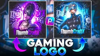 How To Make Gaming Channel Logo Free 🔥 | Logo Design Tutorial for YouTube & BGMI/PUBG Channel