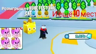 розыгрыш на Huge festival cata