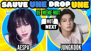 ✨SAUVE UNE CHANSON KPOP : EDITION MÊME MOT🎵