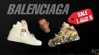 10$ BALENCIAGA Paris Sneakers sale from 1850$