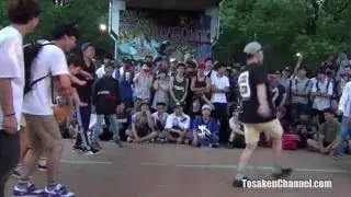 B-BOY PARK 2016 ８ NORTH GATE VS Willams hall IKEBUKURO BREAKING CREW BATTLE SEMI FINAL