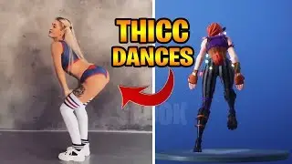 FORTNITE COSPLAY TOP 100 *THICC* DANCES!