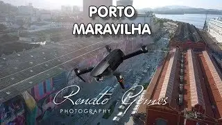 Mural - Porto maravilha de drone