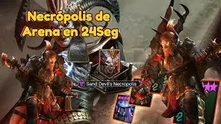 Necrópolis de Arena en 24seg/Piso 25/RAID: Shadow Legends