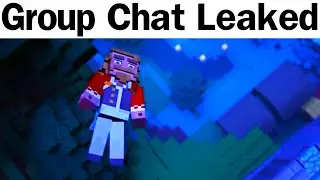 When The Minecraft Group Chat Gets Leaked...