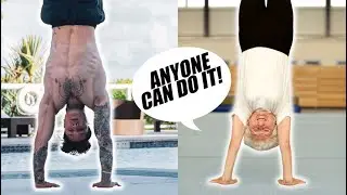How To Handstand | ANYONE CAN DO THIS