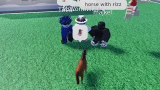 Mr. Horse and Screech in (MIC UP Roblox)