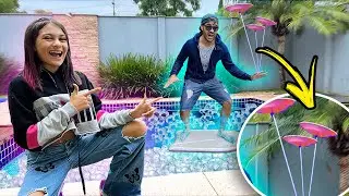 SIM PRA TUDO QUE A BIANKINHA PEDIR NA PISCINA!! JUNINHO MEU