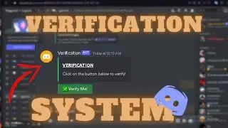 How To Make Advance Verification System In Discord Server 2022