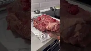 Свинина с клюквой