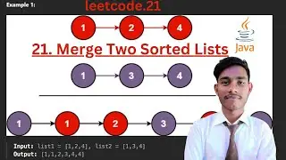 21. Merge Two Sorted Lists || LinkedList || leetcode.21 || Easy || java
