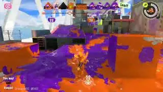 Splatoon 3 : Clutching S rank rainmaker with a disconnect and overtime