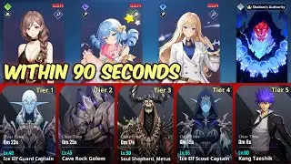 Battlefield of Time Challenge S5 #1 - All Tiers Speedrun | Solo Leveling: ARISE