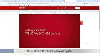 HdImiw 4.73 Beckhoff OPC UA Server TF6100